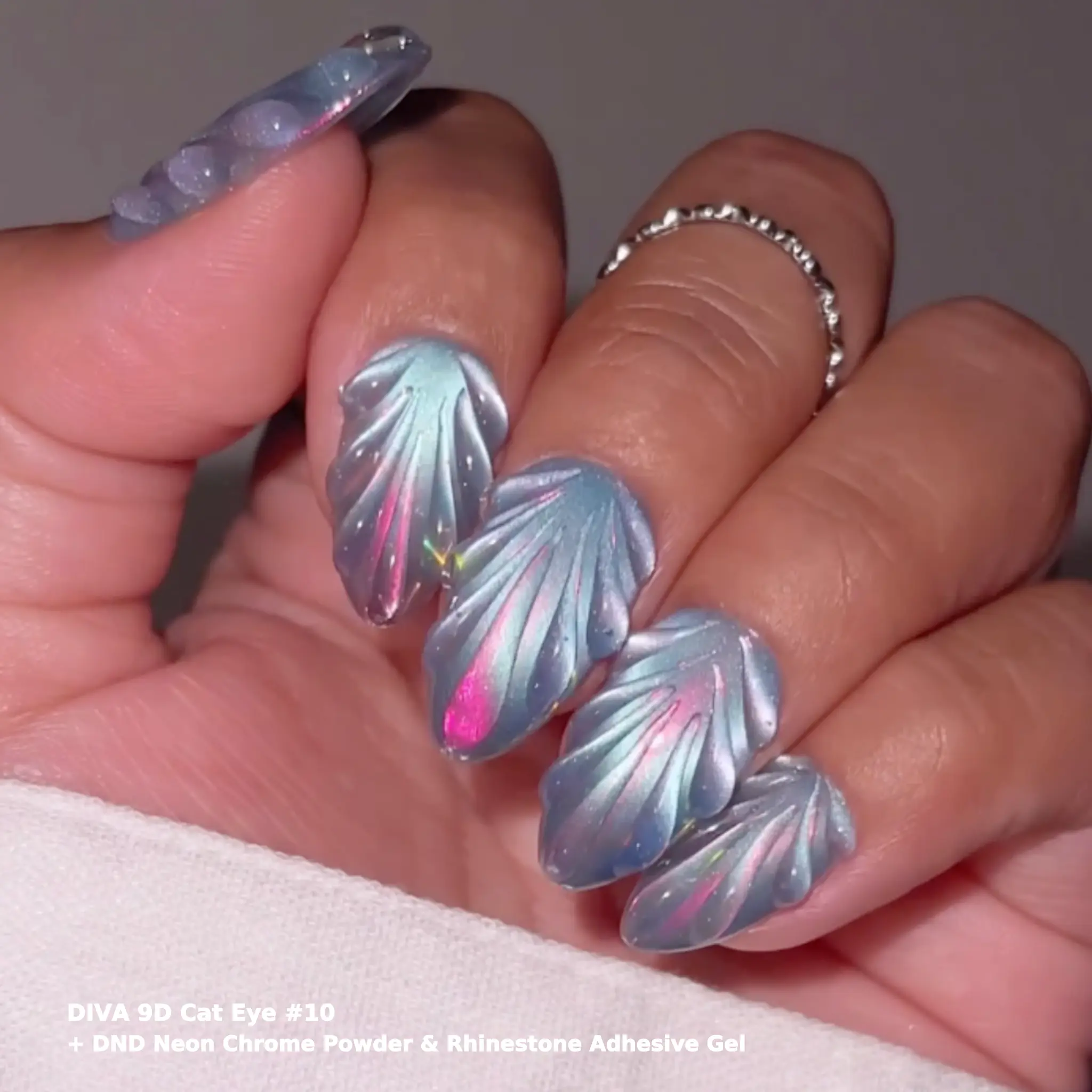 DND Chrome Powder — Neon #01 (12pcs.) - Image 6