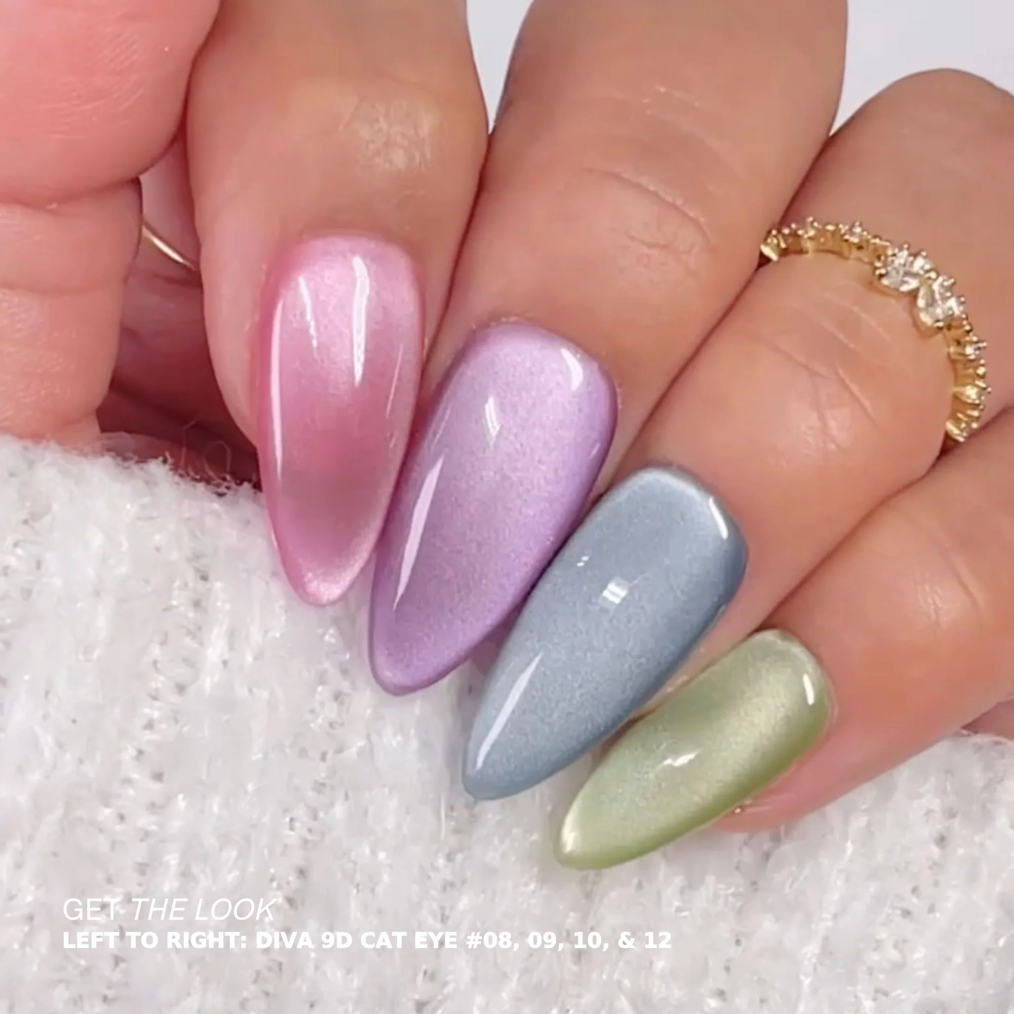DIVA 9D Cat Eye Glassball #08 - Kitty Blossom - Image 9