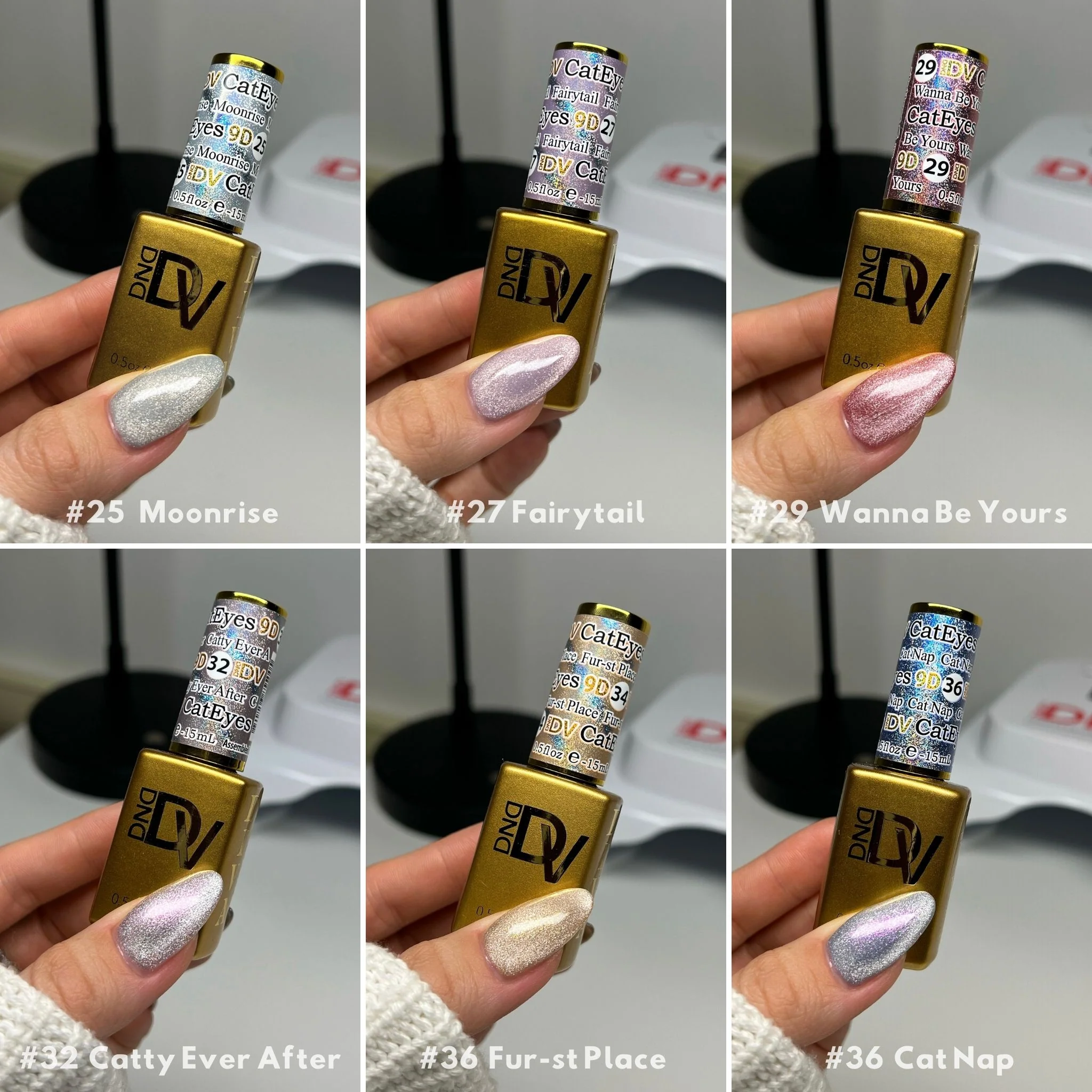 DIVA Framed Color Chart — 9D Cat Eye Daydream - Image 3