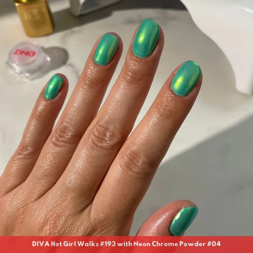 DND Chrome Powder — Neon #01 (12pcs.) - Image 11