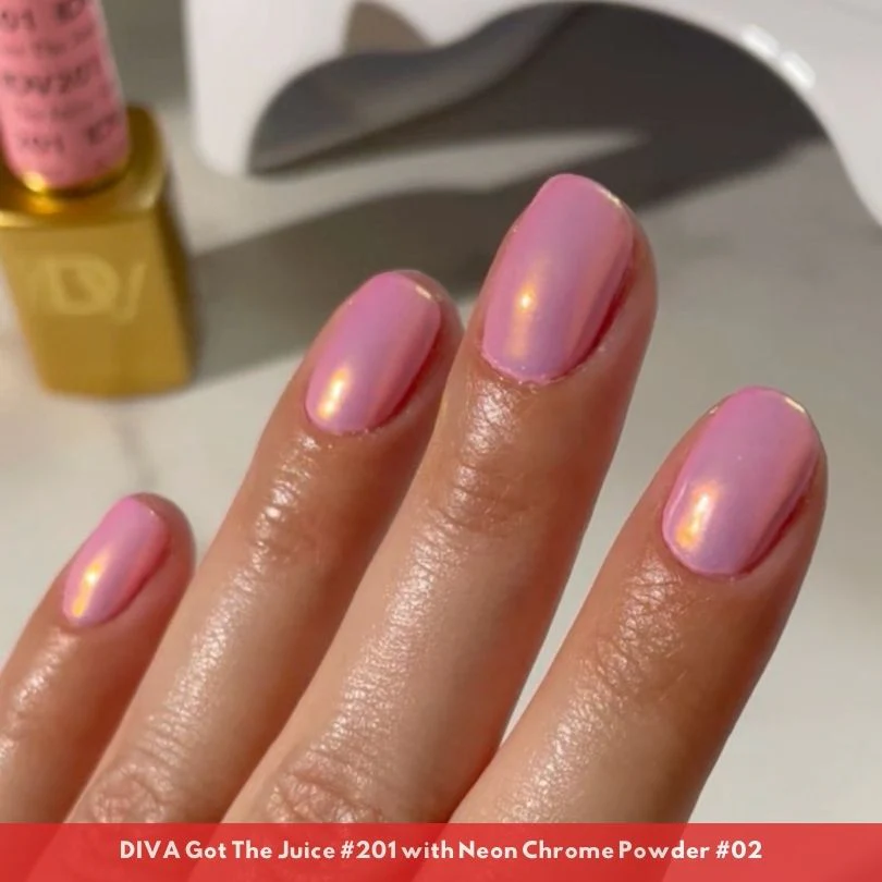 DND Chrome Powder — Neon #01 (12pcs.) - Image 9