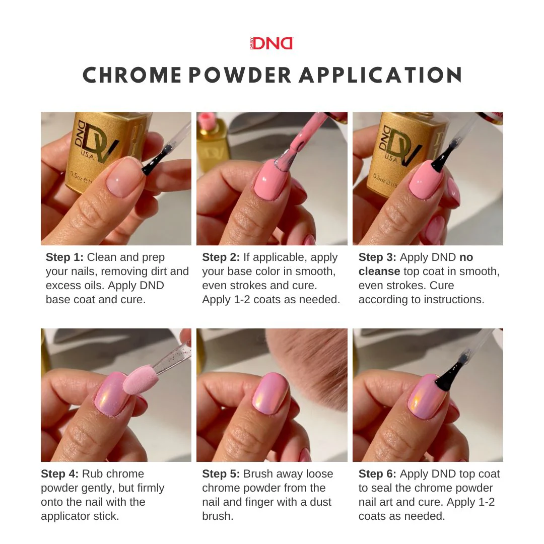 DND Chrome Powder — Neon #01 (12pcs.) - Image 14