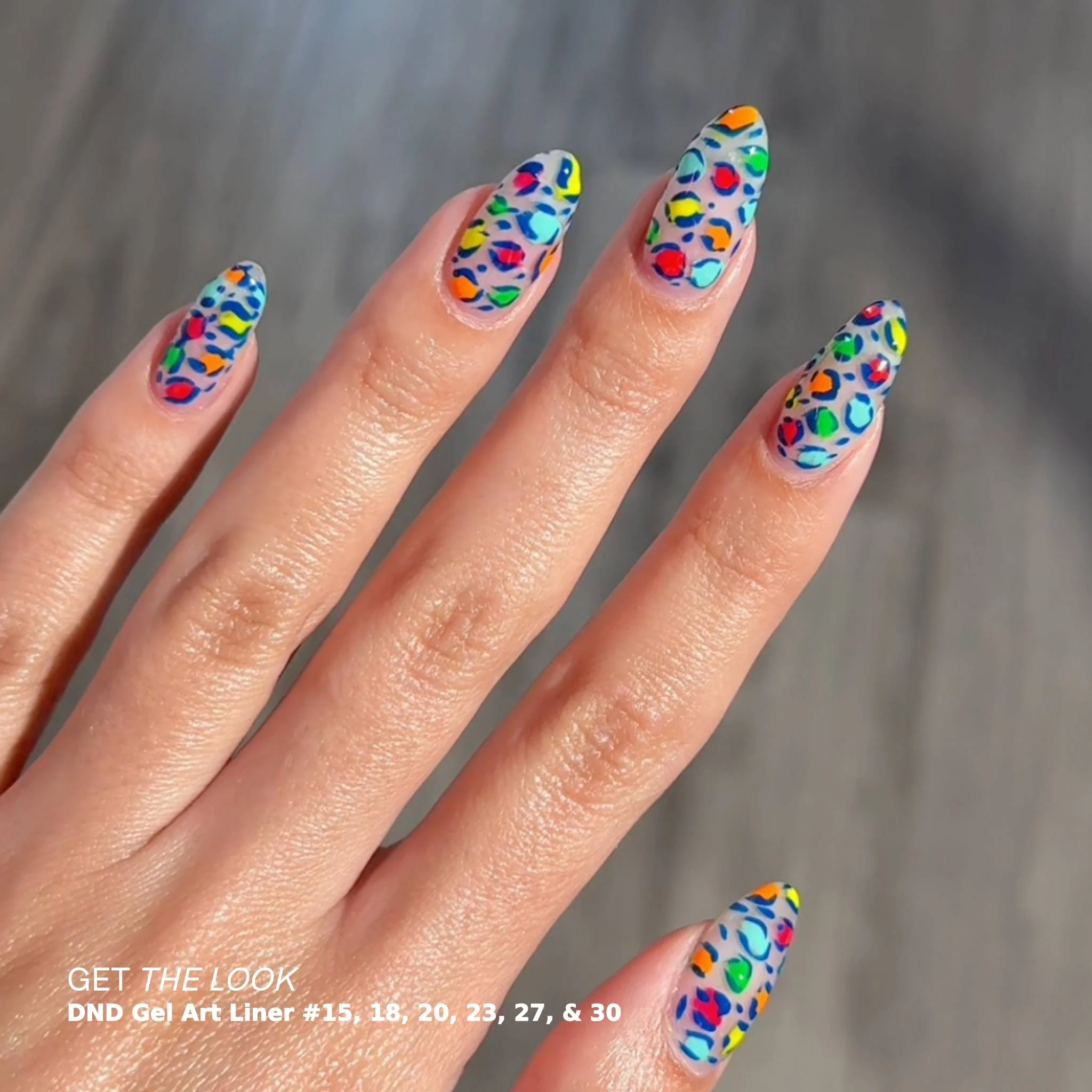 DND18 - Classic Bright Yellow Gel Art Liner - Image 3