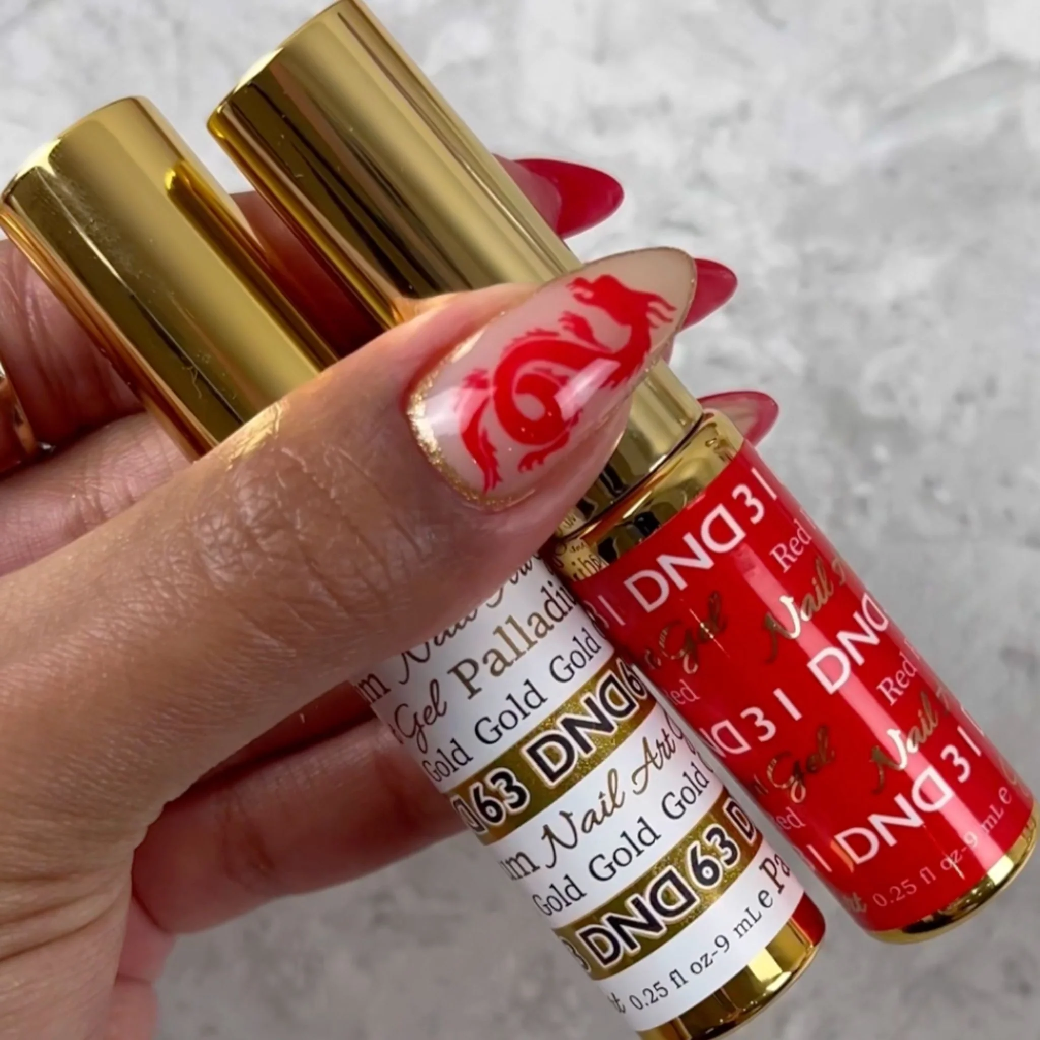 DND63 - Palladium Gold Gel Art Liner - Image 3