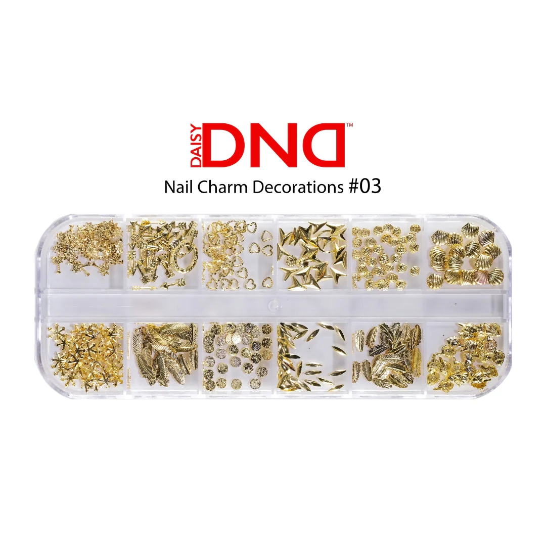 Real Beachy Things Gold Charms Decoration #03