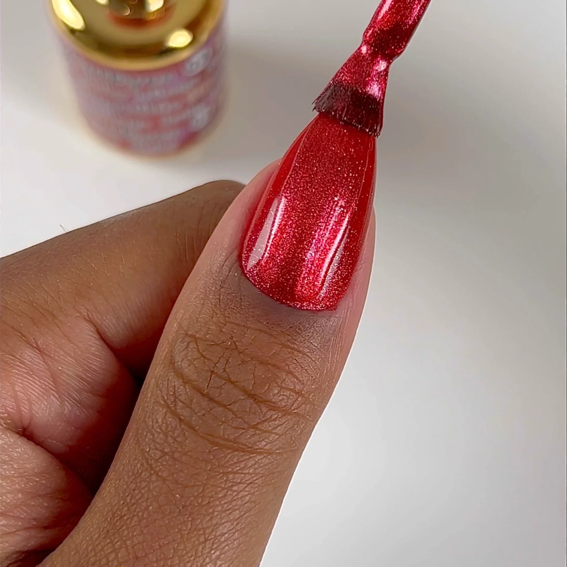 9D Cat Eye Smoothie #03 — Ruby Mirage - Image 2