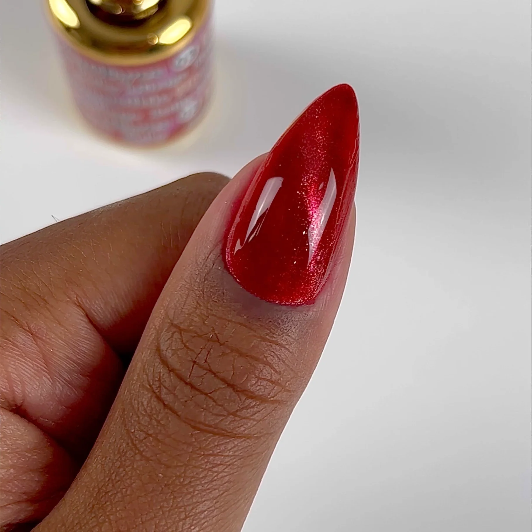 9D Cat Eye Smoothie #03 — Ruby Mirage - Image 3