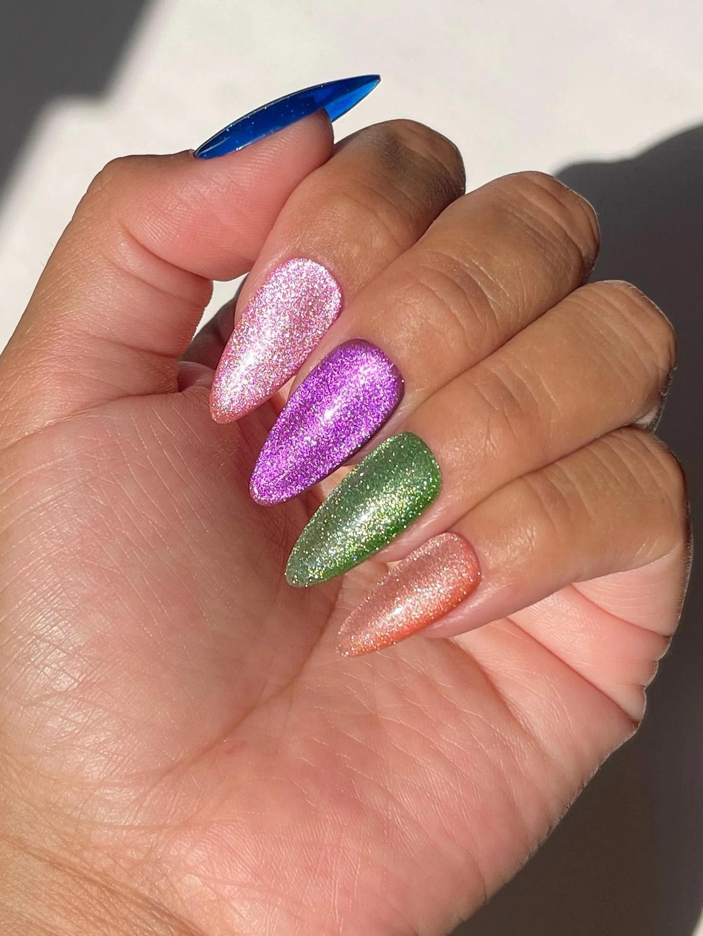 9D Cat Eye Smoothie #12 - Coral Ice - Image 3