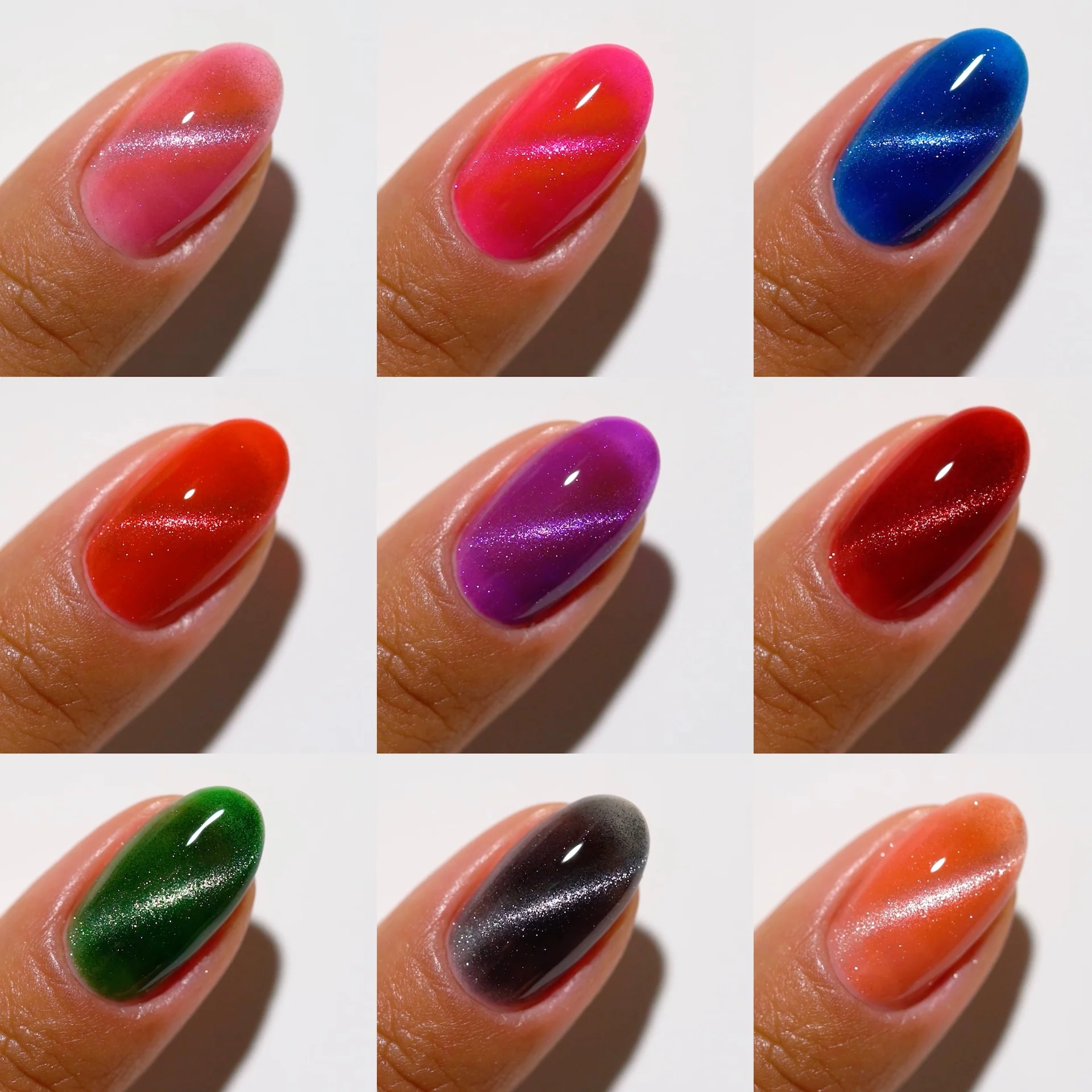 9D Cat Eye Smoothie #12 - Coral Ice - Image 6