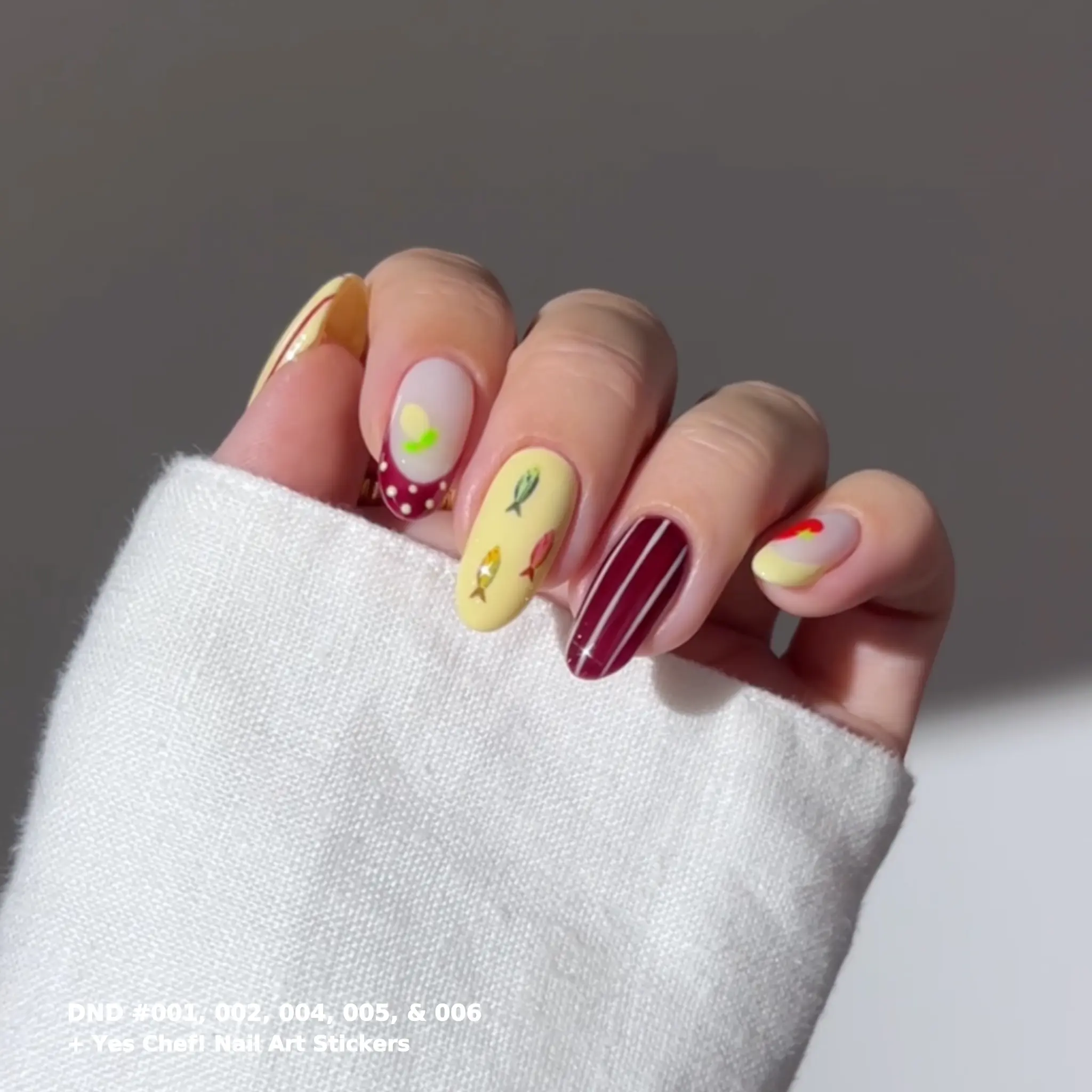 Yes Chef! Nail Art Stickers - Image 3